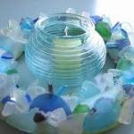 Beach Decor Sea Glass Wreat..