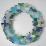 Beach Decor Sea Glass Wreat..