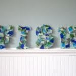 Wall Letters - Nautical Bea..