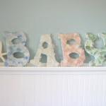 Nautical Decor Wall Letters..