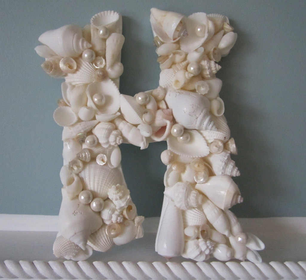 beach decor seashell letters nautical shell letters choose any 4 in white or natural on luulla - Letter Decor beach decor seashell letters nautical shell letters choose any 4 in white or natural on luulla - Letter Decor